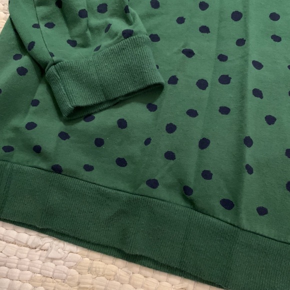 Polka Dot Cozy Oversized Sweatshirt - Picture 2 of 3